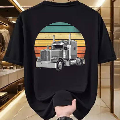 Best Truck Driver Life Shirt, Funny Trucker UnisexT-Shirt/Hoodie/Sweatshirt HLT00 - Vintage Truck Trucker Truck Driver 18 Wheeler Trucking T-Shirt