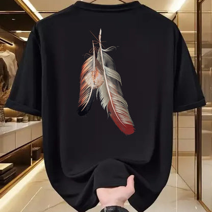 Native American T-Shirts, Vintage Native American Unisex T-Shirt/Hoodie/Sweatshirt HLT00 - Indigenous American Native Tribal Headdress Feathers