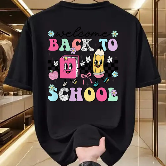 Best Student Shirt, Funny Back To School UnisexT-Shirt/Hoodie/Sweatshirt HLT00 - Welcome Back to School 2026 Teachers Students First Day T-Shirt