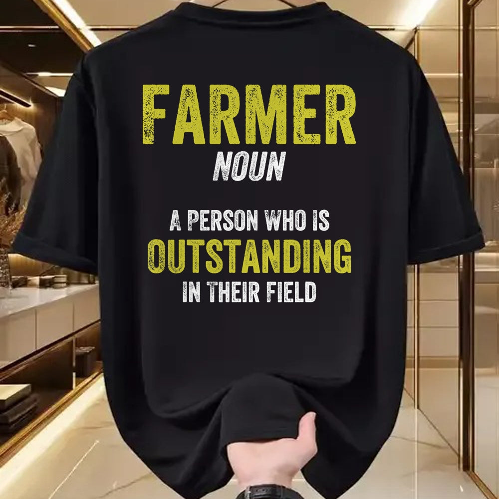 Best Farmer Life Shirt, Funny Farmer UnisexT-Shirt/Hoodie/Sweatshirt HLT00 - Farmer Outstanding In Their Field Farming Gift For Farmers T-Shirt