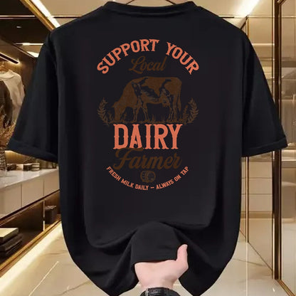 Best Farmer Life Shirt, Funny Farmer UnisexT-Shirt/Hoodie/Sweatshirt HLT00 - Funny Breast Feeding Moms Saying New Moms Breastmilk On Tap T-Shirt