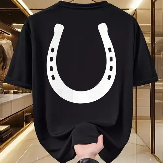 Best Horse Lover Shirt , Funny Horse UnisexT-Shirt/Hoodie/Sweatshirt HLT00 - Horseshoe T-Shirt T-Shirt