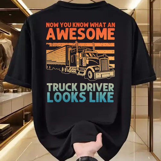 Best Truck Driver Life Shirt, Funny Trucker UnisexT-Shirt/Hoodie/Sweatshirt HLT00 - Truck Driver Art For Men Women Truck Driver Trucking Trucker T-Shirt (2)