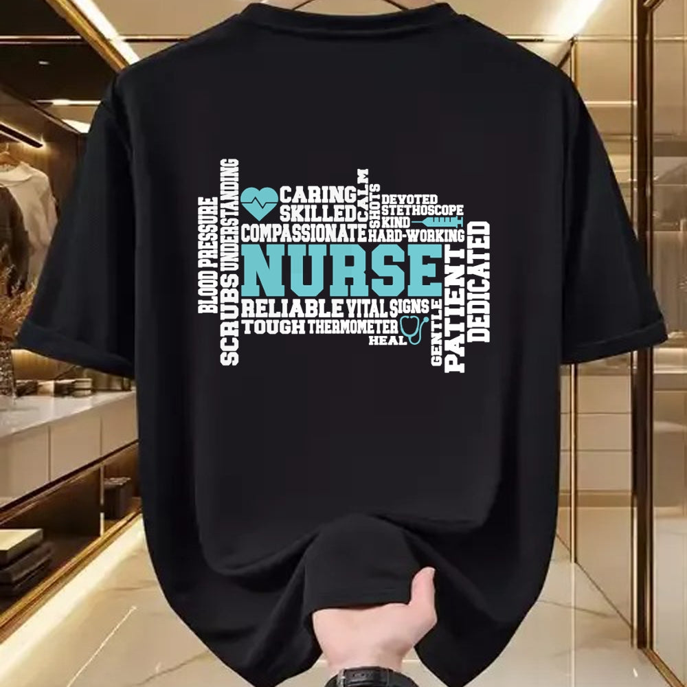 Funny Nurse Shirt, Nurse Unisex T-Shirt/Hoodie/Sweatshirt HLT00 - Cute Nurse RN LVN Nursing School Medical Long Sleeve T-Shirt