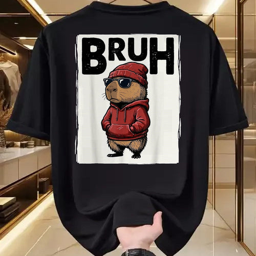 Cute Capybara Shirt, Funny Capybara Unisex T-Shirt/Hoodie/Sweatshirt HLT00 - Cool Bruh Capybara Men Women Kids Teens Funny Capybara T-Shirt, Youth, Sapphire Blue, Medium