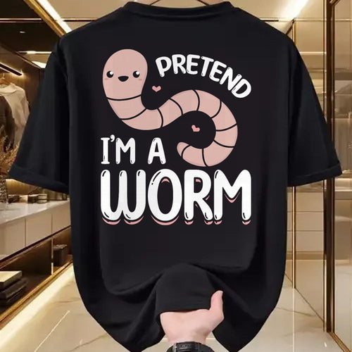 Best Farmer Life Shirt, Funny Farmer UnisexT-Shirt/Hoodie/Sweatshirt HLT00 - Compost Worms Worm Farmer Unisex-Adults Worm Lover Pretend I'm A Worm T-Shirt