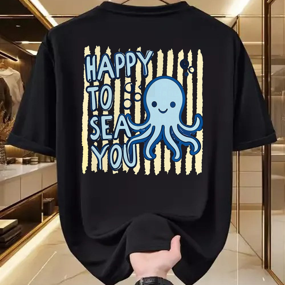 Best Student Shirt, Funny Back To School UnisexT-Shirt/Hoodie/Sweatshirt HLT00 - Happy to Sea You Teacher Sea Animals Back to School T-Shirt