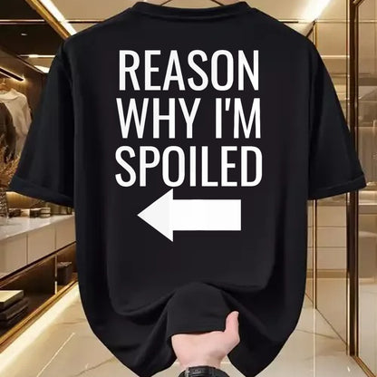 Best Wife Shirt, Wife and Husband Unisex T-Shirt/Hoodie/Sweatshirt HLT00 - Reason Why I'm Broke Spoiled Funny Matching Couples T-Shirt