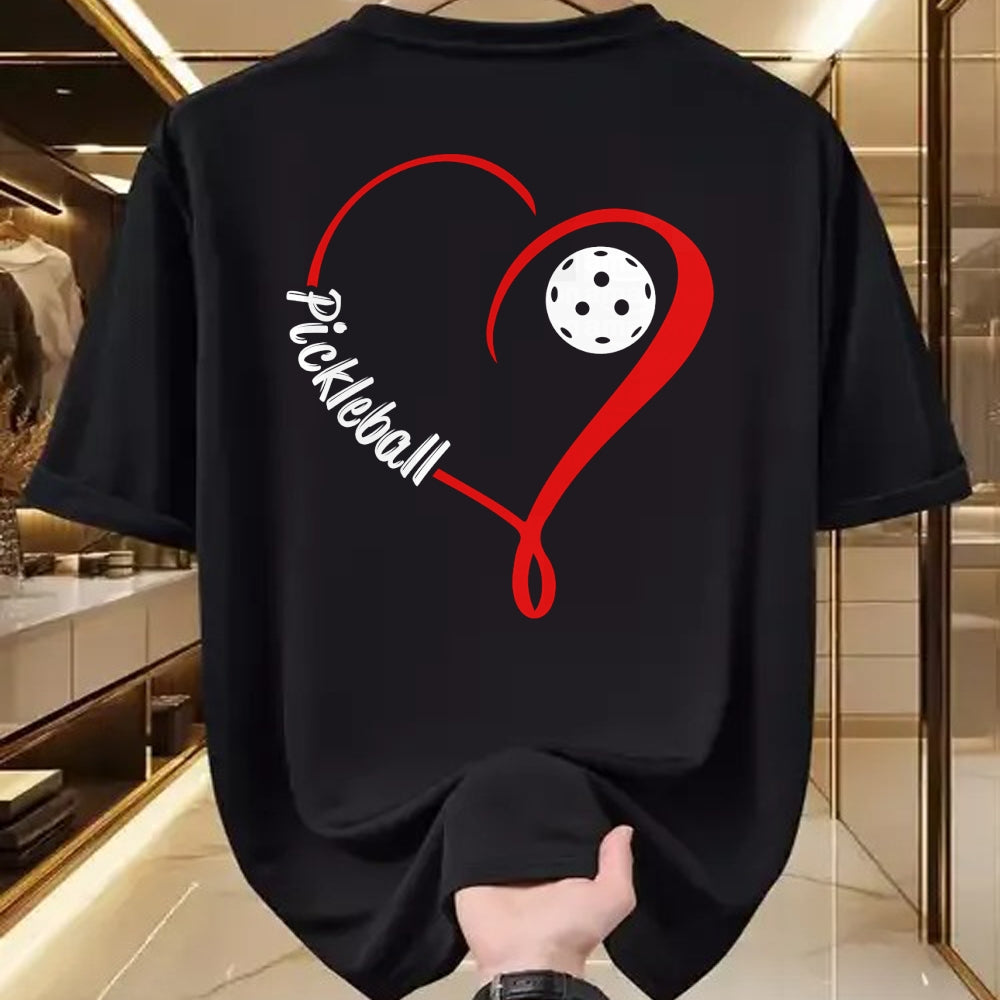 Funny Pickleball Shirt, Pickleball Lover Unisex T-Shirt/Hoodie/Sweatshirt HLT00 - Love Pickleball Long Sleeve T-Shirt