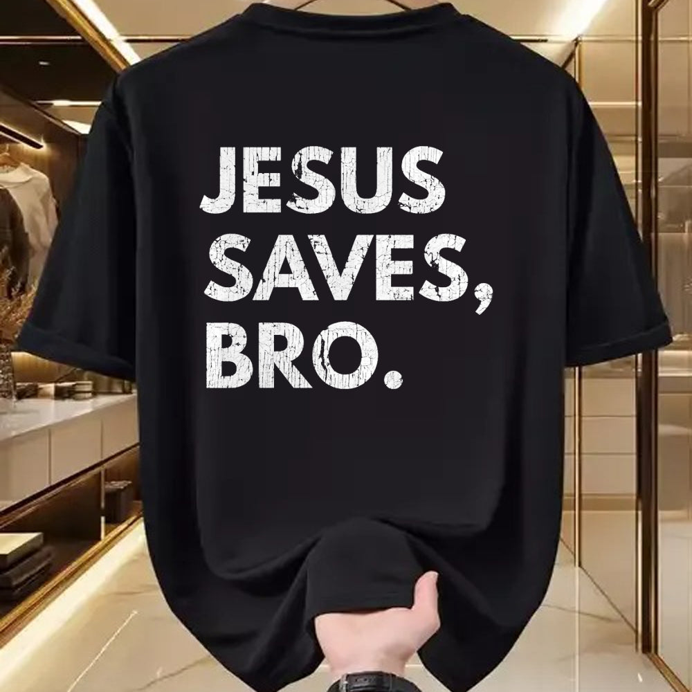 Christian Tee, Christian Faith Unisex T-Shirt/Hoodie/Sweatshirt HLT00 - Jesus Saves Bro Vintage Pro Christian Religious Believer T-Shirt