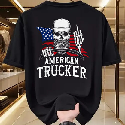 Best Truck Driver Life Shirt, Funny Trucker UnisexT-Shirt/Hoodie/Sweatshirt HLT00 - American Trucker for Patriotic Truck Driver T-Shirt