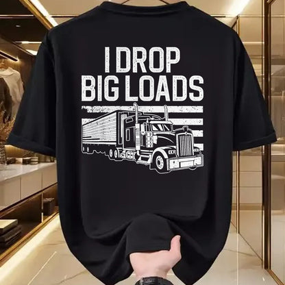 Best Truck Driver Life Shirt, Funny Trucker UnisexT-Shirt/Hoodie/Sweatshirt HLT00 - Funny Trucker Art for Men Women Kids Trucking Truck Driver T-Shirt, Men, Black, Large