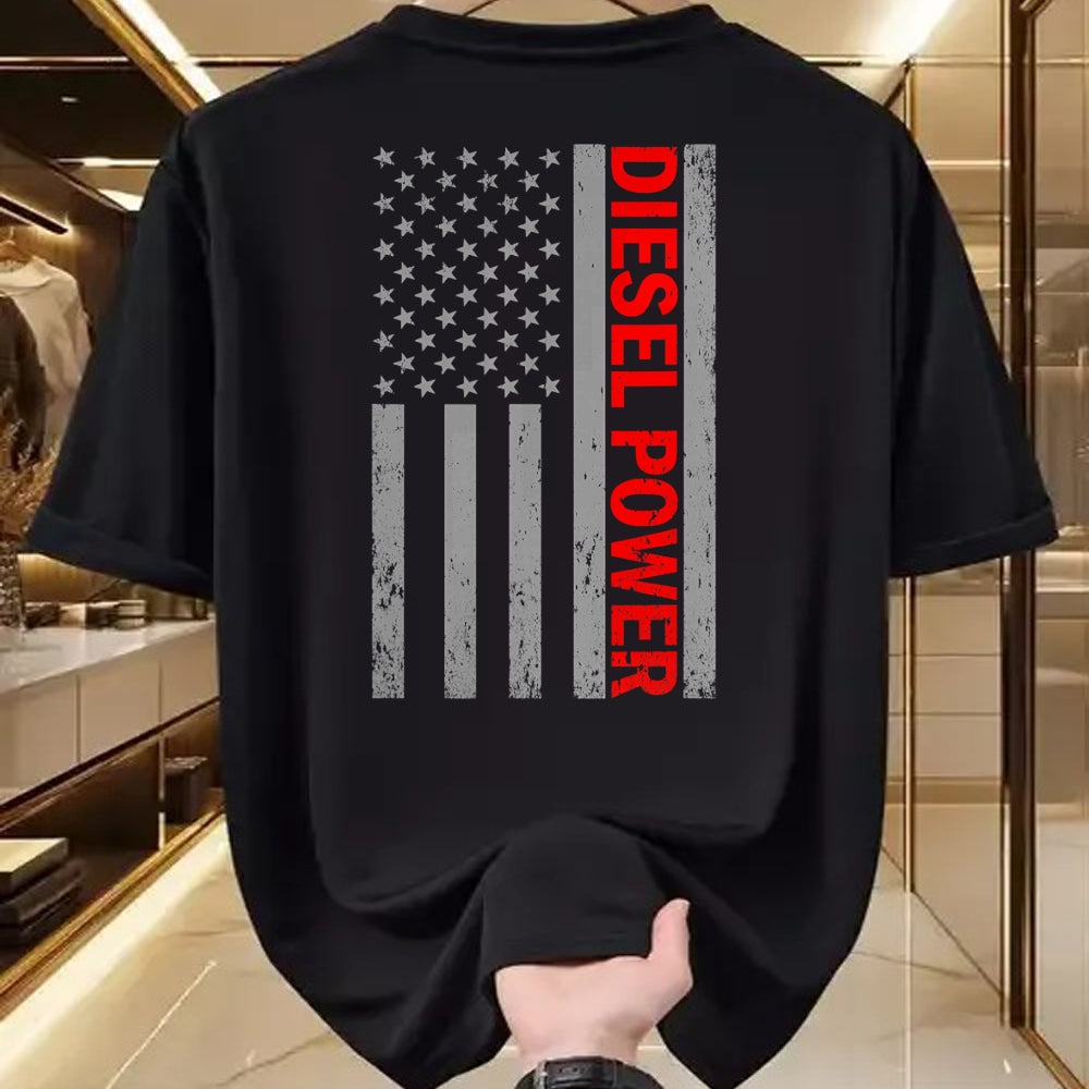 Best Mechanic Life Shirt, Funny Mechanic UnisexT-Shirt/Hoodie/Sweatshirt HLT00 - Diesel Power USA Flag Truck Turbo Brothers Mechanic T-Shirt
