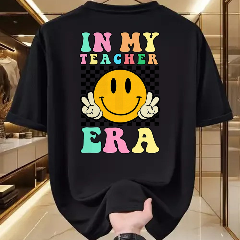 Best Student Shirt, Funny Back To School UnisexT-Shirt/Hoodie/Sweatshirt HLT00 - in My Teacher Era Retro Back to School Teacher Student T-Shirt