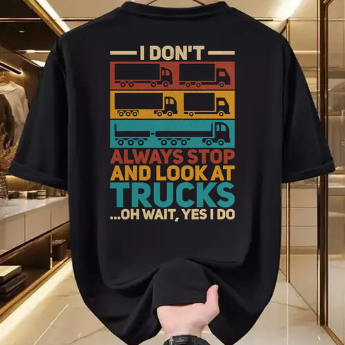 Best Truck Driver Life Shirt, Funny Trucker UnisexT-Shirt/Hoodie/Sweatshirt HLT00 - Semi Trucks Outfit Vintage Trailer Truck Funny Truck Driver T-Shirt