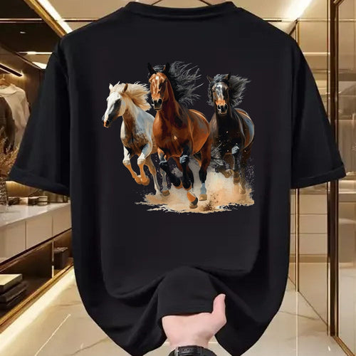 Best Horse Lover Shirt , Funny Horse UnisexT-Shirt/Hoodie/Sweatshirt HLT00 - Vintage Horses Lover Graphic for Men Women Boys Girls T-Shirt, Men, Black, X-Large