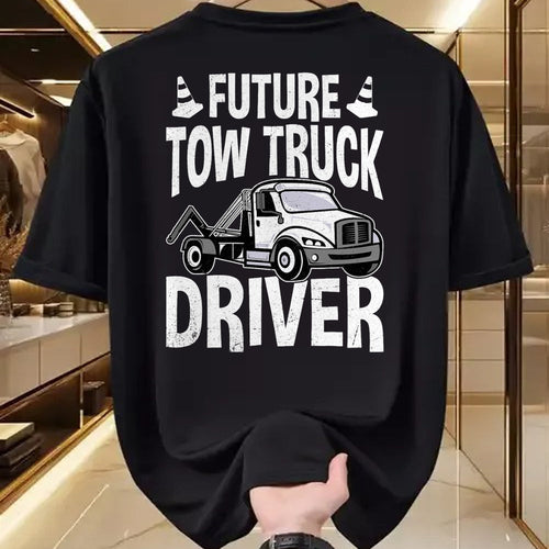 Best Truck Driver Life Shirt, Funny Trucker UnisexT-Shirt/Hoodie/Sweatshirt HLT00 - Tow Truck Driving Student - Future Tow Truck Driver Gifts T-Shirt