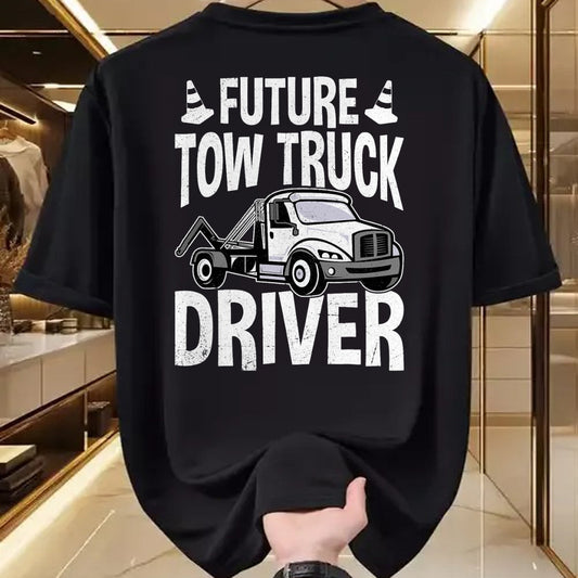 Best Truck Driver Life Shirt, Funny Trucker UnisexT-Shirt/Hoodie/Sweatshirt HLT00 - Tow Truck Driving Student - Future Tow Truck Driver Gifts T-Shirt