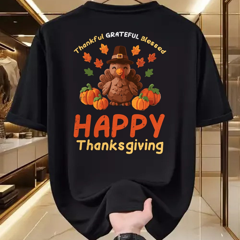 Best Thanksgiving Family Shirt , Funny Thanksgiving UnisexT-Shirt/Hoodie/Sweatshirt HLT00 - Happy Thanksgiving Turkey Coquette Thankful Fall Women Girl T-Shirt