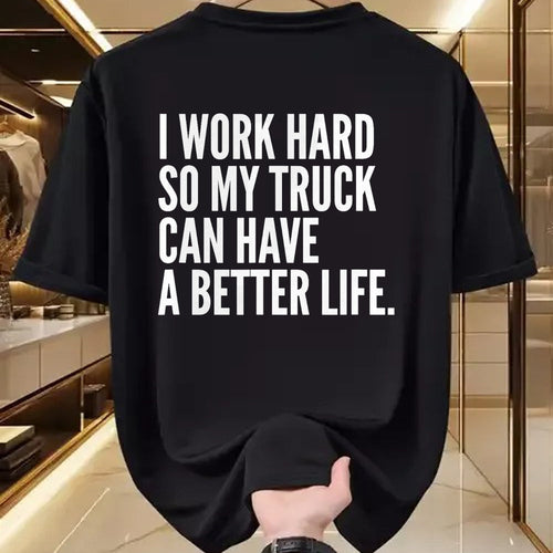 Best Truck Driver Life Shirt, Funny Trucker UnisexT-Shirt/Hoodie/Sweatshirt HLT00 - Funny Truck Owner Gift  Pickup Truck Driver Enthusiast T-Shirt