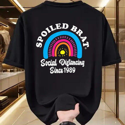 Best Wife Shirt, Wife and Husband Unisex T-Shirt/Hoodie/Sweatshirt HLT00 - Spoiled Brat Social Distancing since 1989 T-Shirt