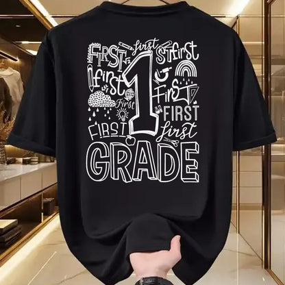Best Student Shirt, Funny Back To School UnisexT-Shirt/Hoodie/Sweatshirt HLT00 - Typography 1st Grade Team Student Teacher T-Shirt