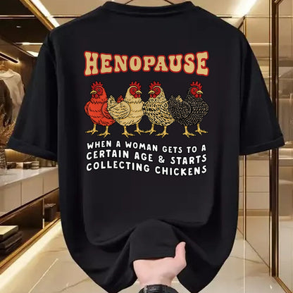 Best Farmer Life Shirt, Funny Farmer UnisexT-Shirt/Hoodie/Sweatshirt HLT00 - Funny Chicken Henopause Menopause Poultry Lover Farmer Retro T-Shirt
