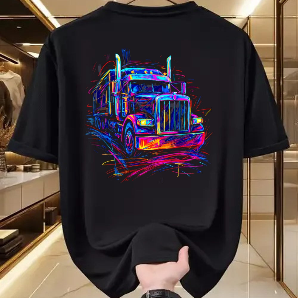 Best Truck Driver Life Shirt, Funny Trucker UnisexT-Shirt/Hoodie/Sweatshirt HLT00 - Truck Driver 18 Wheeler Trucker Semi Truck Driver T-Shirt