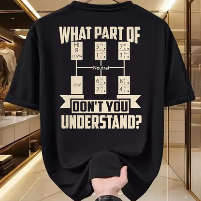 Best Truck Driver Life Shirt, Funny Trucker UnisexT-Shirt/Hoodie/Sweatshirt HLT00 - Trucker What Don't You Understand Man Truck Driver T-Shirt