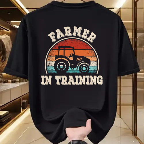 Best Farmer Life Shirt, Funny Farmer UnisexT-Shirt/Hoodie/Sweatshirt HLT00 - Farmer in Training Tractor Funny Farming Boys Girls Kids T-Shirt