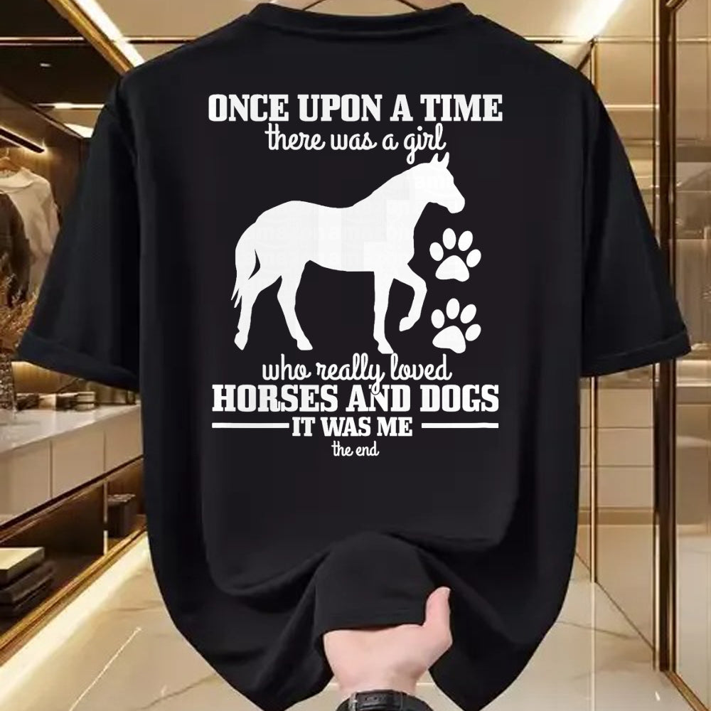 Best Horse Lover Shirt , Funny Horse UnisexT-Shirt/Hoodie/Sweatshirt HLT00 - Horses & Dogs Funny Horse Girl Gift T-Shirt