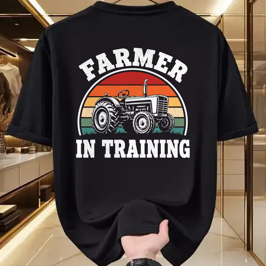 Best Farmer Life Shirt, Funny Farmer UnisexT-Shirt/Hoodie/Sweatshirt HLT00 - Farmer in Training Shirt Boys Girls Kids Tractor Farming T-Shirt