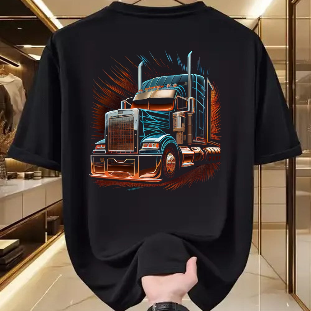 Best Truck Driver Life Shirt, Funny Trucker UnisexT-Shirt/Hoodie/Sweatshirt HLT00 - Truck Driver 18 Wheel Trucker T-Shirt