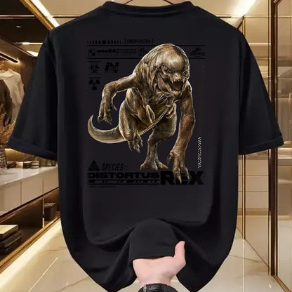 Best Dinosaur Lover Shirt, Funny Dinosaur UnisexT-Shirt/Hoodie/Sweatshirt HLT00 - Jurassic World Rebirth Distortus Rex Ingen Species File T-Shirt
