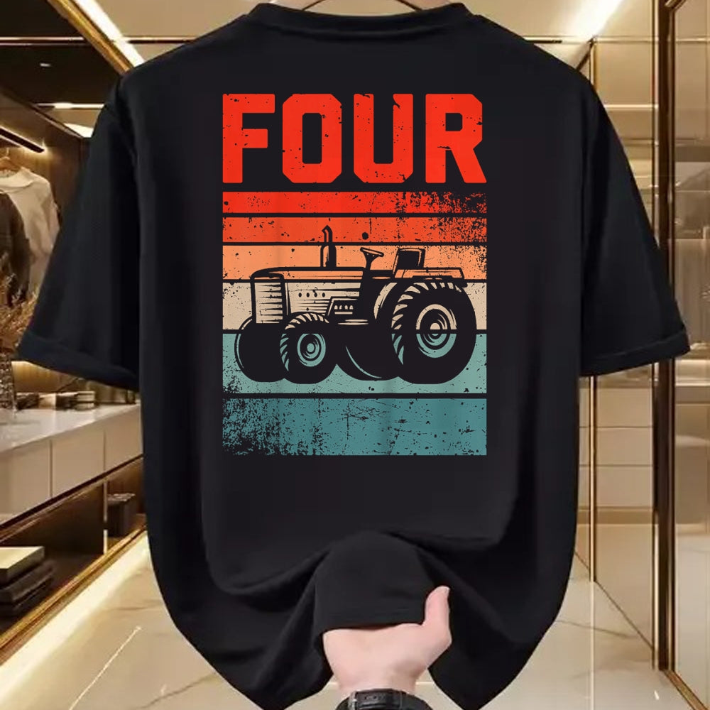 Best Farmer Life Shirt, Funny Farmer UnisexT-Shirt/Hoodie/Sweatshirt HLT00 - 4 Year Old Shirt 4th Birthday Tractor Farmer Boys Girls Kid T-Shirt
