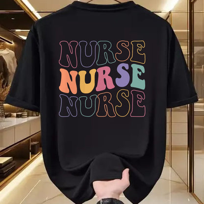 Funny Nurse Shirt, Nurse Unisex T-Shirt/Hoodie/Sweatshirt HLT00 - Groovy Nurse Women School Nurse RN ICU ER Pediatric T-Shirt