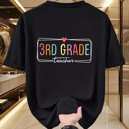 Best Student Shirt, Funny Back To School UnisexT-Shirt/Hoodie/Sweatshirt HLT00 - Third Grade Teacher Life 3rd Grade Back to School Heart Love T-Shirt