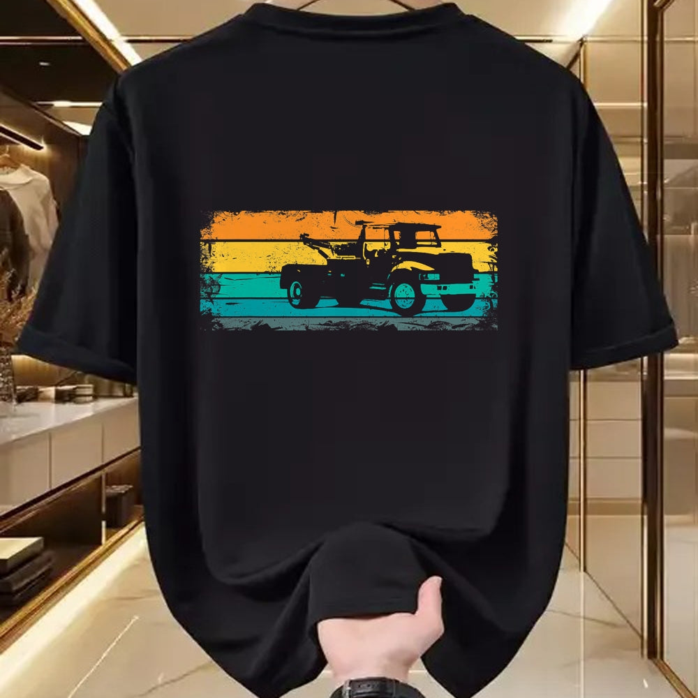 Best Truck Driver Life Shirt, Funny Trucker UnisexT-Shirt/Hoodie/Sweatshirt HLT00 - Retro Tow Truck Tow Truck - Vintage Towing Service T-Shirt