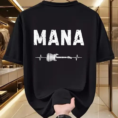 Guitar Lover Shirt, Funny Guitar UnisexT-Shirt/Hoodie/Sweatshirt HLT00 - Mana Guitar Heartbeat Music Guitarist Retro Vintage T-Shirt