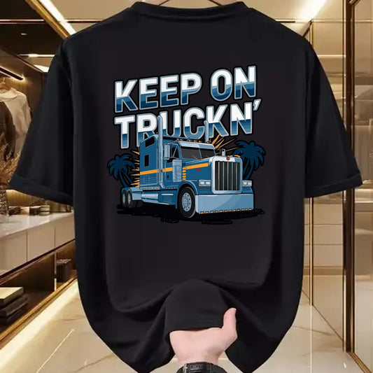 Best Truck Driver Life Shirt, Funny Trucker UnisexT-Shirt/Hoodie/Sweatshirt HLT00 - Long Haul Truck Driver Vehicle Truck Driving Trucker T-Shirt