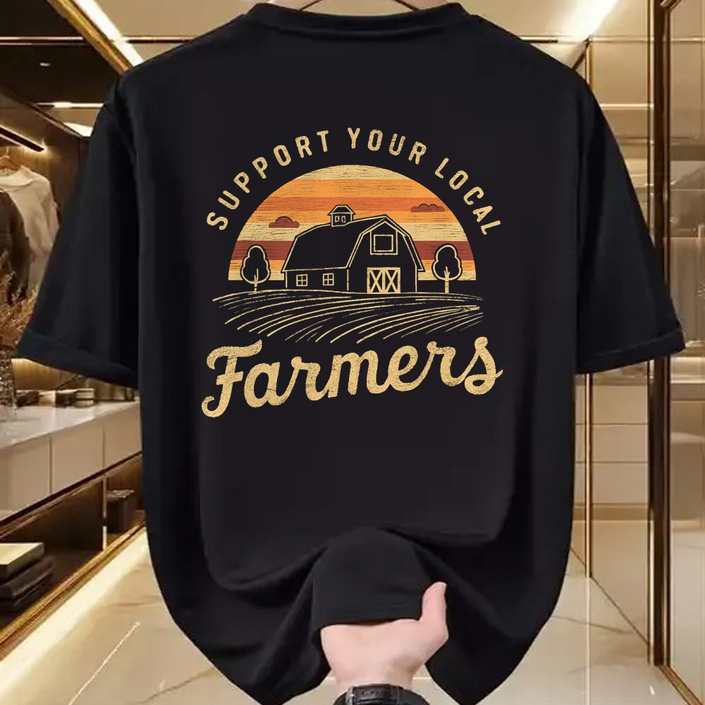 Best Farmer Life Shirt, Funny Farmer UnisexT-Shirt/Hoodie/Sweatshirt HLT00 - Farm Boys Shirts Support Your Local Farmers Farming Lover T-Shirt