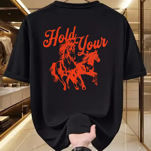 Best Horse Lover Shirt , Funny Horse UnisexT-Shirt/Hoodie/Sweatshirt HLT00 - Hold Your Horses Vintage Western Cowgirl Cowboy Rodeo T-Shirt