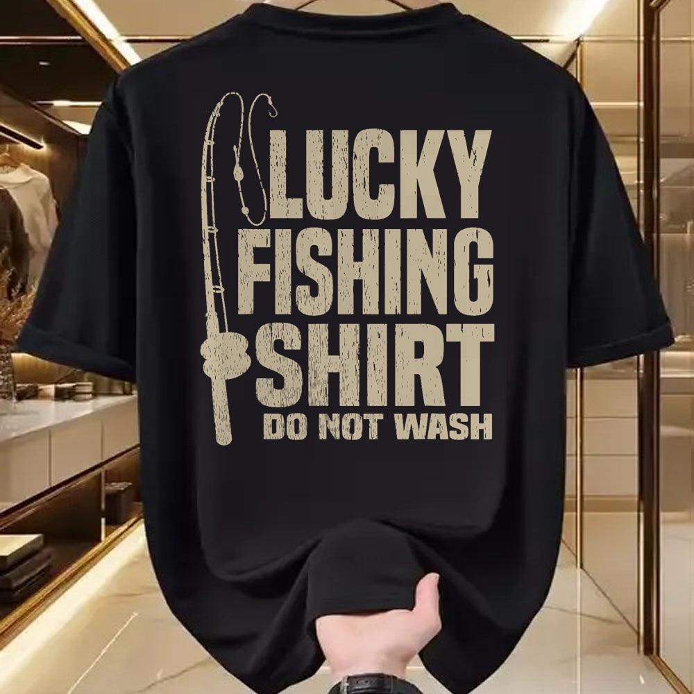 Gift for Dad Shirt, Funny Dad Unisex T-Shirt/Hoodie/Sweatshirt HLT00 – Lucky Fishing Top Do Not Wash. Great Gift for Dad Mom T-Shirt