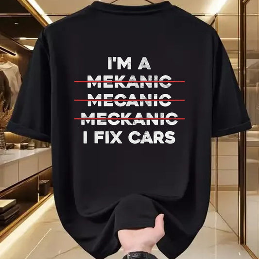 Best Mechanic Life Shirt, Funny Mechanic UnisexT-Shirt/Hoodie/Sweatshirt HLT00 - I'm Mechanic Spell Wrong I Fix Car Auto Repairman Gift T-Shirt