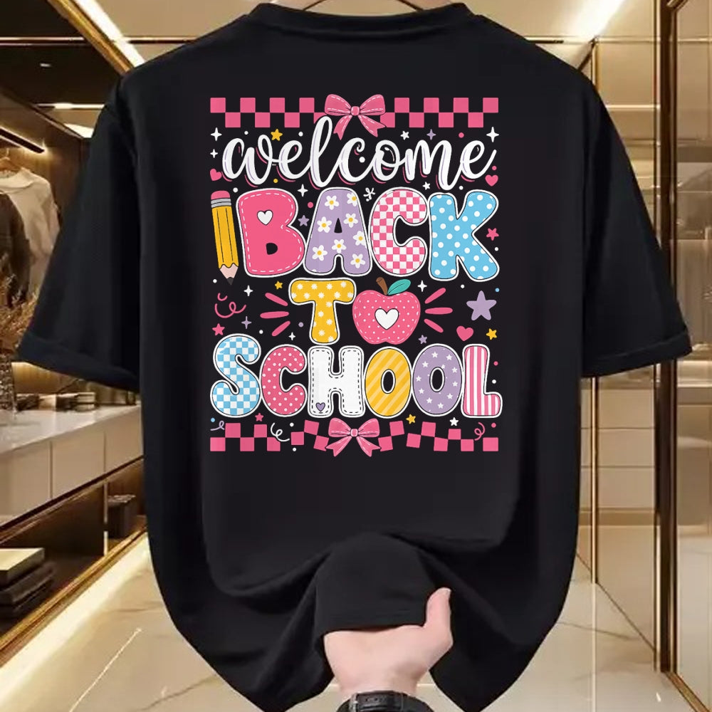 Best Student Shirt, Funny Back To School UnisexT-Shirt/Hoodie/Sweatshirt HLT00 - Welcome Back to School Happy First Day of School Teacher Kid T-Shirt