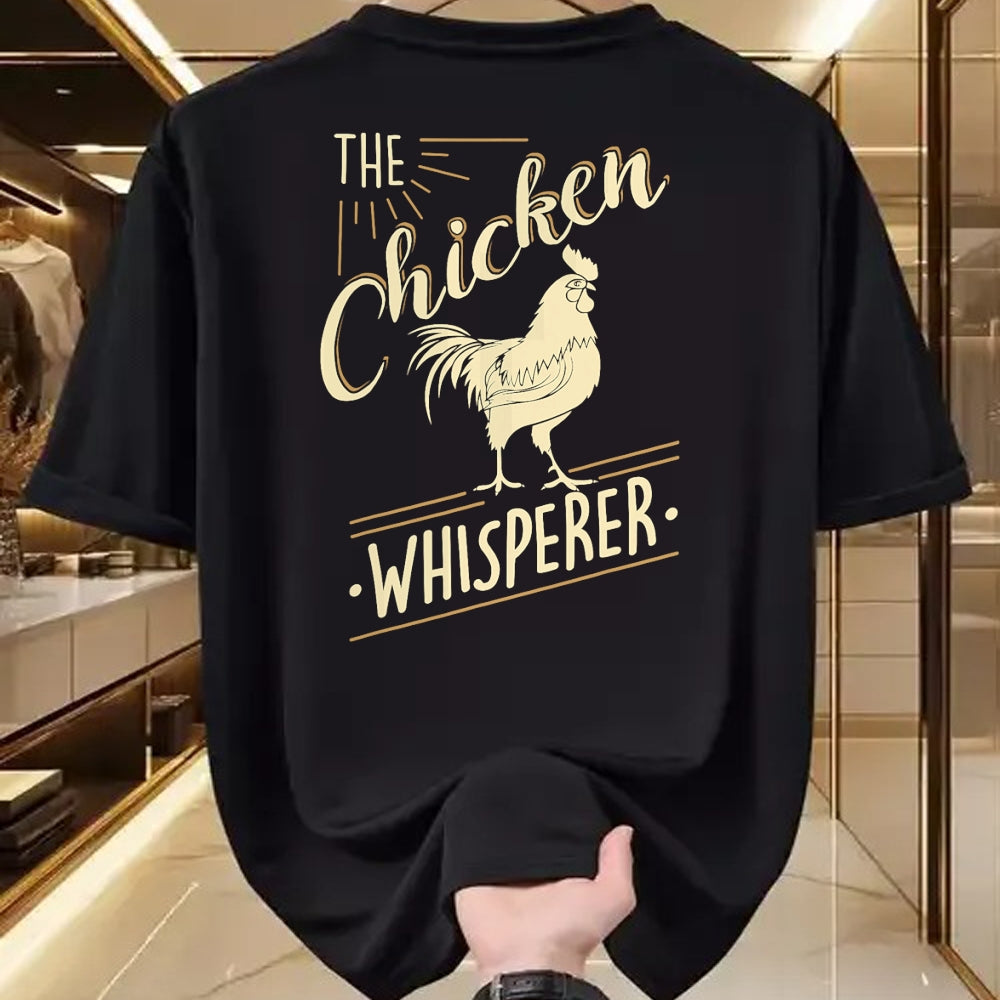 Best Farmer Life Shirt, Funny Farmer UnisexT-Shirt/Hoodie/Sweatshirt HLT00 - The Chicken Whisperer Funny Chicken Lover Farming T-Shirt T-Shirt