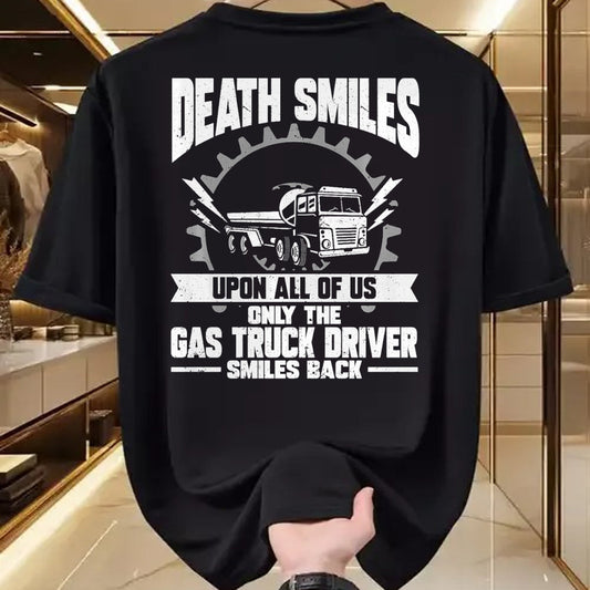 Best Truck Driver Life Shirt, Funny Trucker UnisexT-Shirt/Hoodie/Sweatshirt HLT00 - Gas Trucker Tanker Gas Truck Driver Fuel Truck Driver Premium Tri-blend T-Shirt