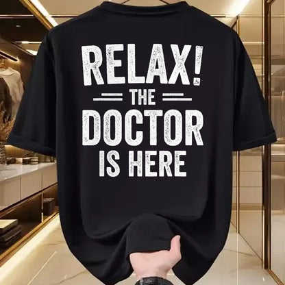 Best Doctor Shirt, Funny Doctor UnisexT-Shirt/Hoodie/Sweatshirt HLT00 - Relax The Doctor is Here T-Shirt