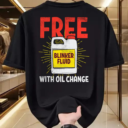 Best Mechanic Life Shirt, Funny Mechanic UnisexT-Shirt/Hoodie/Sweatshirt HLT00 - Free Blinker Fluid With Oil Change Funny Auto Mechanic T-Shirt
