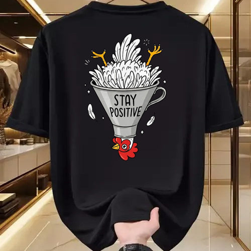 Best Farmer Life Shirt, Funny Farmer UnisexT-Shirt/Hoodie/Sweatshirt HLT00 - Stay Positive Silly Upside-Down Funny Chicken Farmers T-Shirt